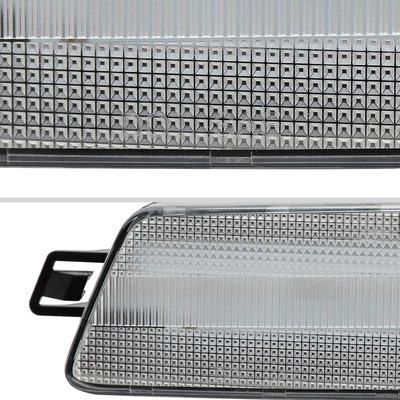 For Porsche Macan 2014-2022 Front Bumper LED Side Marker Turn Signal Lights Chrome Housing Clear Lens