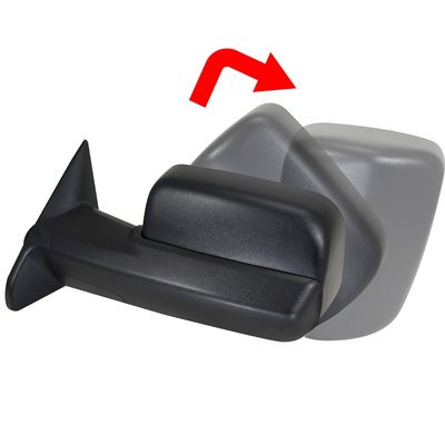2009-2012 Dodge RAM 1500 Adjustable Heated & Manual Extendable Towing Mirrors
