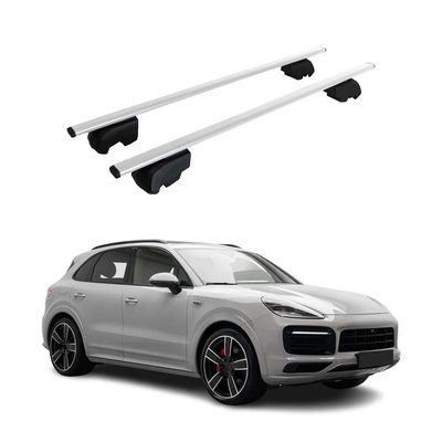 2019-2026 Porsche Cayenne Roof Rack Cross Bars Silver