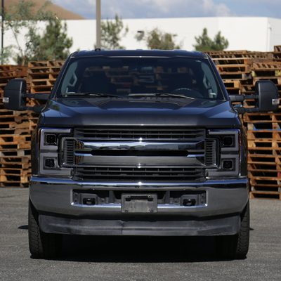 2017-2019 Ford F-250 F-350 F-450 F-550 LED C-Bar Headlights Signal Smoke