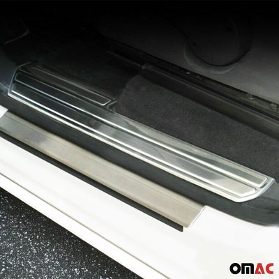 2010-2020 VW Amarok Door Sill Scuff Plate Scratch Protector Stainless Steel 4 Pcs