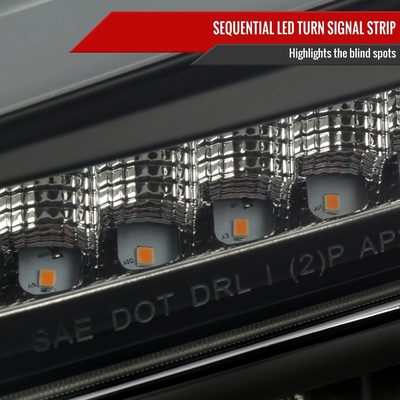 2004-2012 Chevy Colorado/ Canyon/ISUZU I-Series Factory Headlights LED Smoke