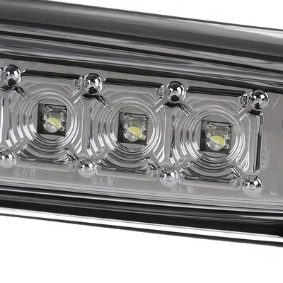 2007-2012 Chevy Silverado/ GMC Sierra LED 3rd Brake Light Chrome/Clear Lens