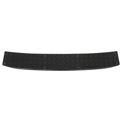 2015-2026 Ford Transit Rear Bumper Sill Cover Protector Aluminium Black