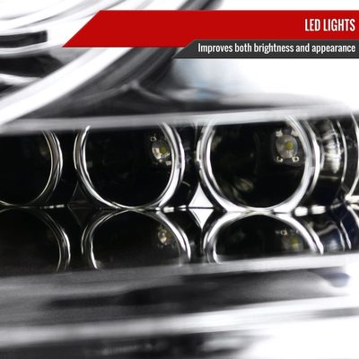 2004-2008 Ford F-150/ 06-2008 Lincoln Mark LT Dual Halo Headlights Chrome