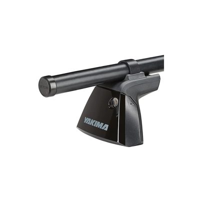 Yakima Baseline Towers w/ 2 58" RoundBar Black Bars 8000162&YAK-8006110&YAK-8006110&YAK-8003536&YAK-8000409