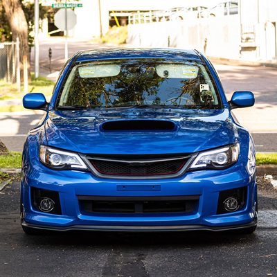 2008-2014 Subaru Impreza WRX / 08-2011 Outback Sport LED Bar Headlights Black