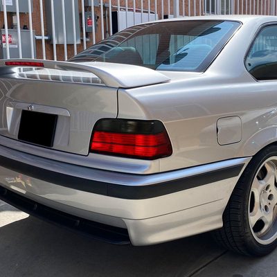 1992-1998 BMW E36 3 Series Coupe/Convertible Tail Lights Chrome/Red Smoke Lens