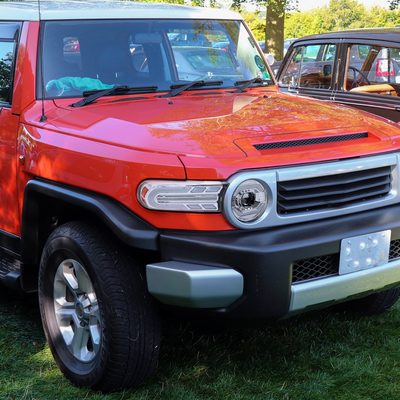 2007-2014 Toyota FJ Cruiser Signal Animated LED Projector Headlights Chrome