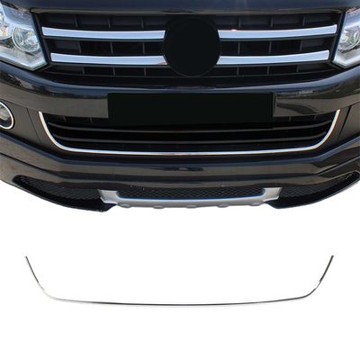 2010-2016 VW Amarok Front Bumper Grill Trim Molding Stainless Steel Silver 1 Pc