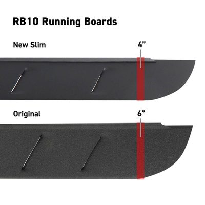 Estribos RB10 Slim 80" Ngo Text para NP300 16-25