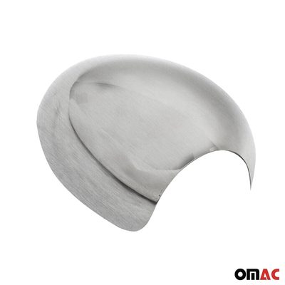 2008-2014 Mini Cooper Clubman R55 Side Mirror Cover Caps Brushed Stainless Steel 2Pcs