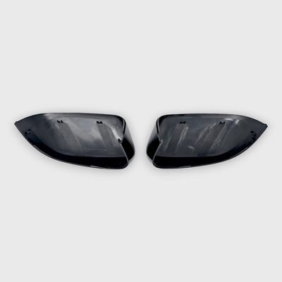 2014-2023 Jeep Cherokee Mirror Cover Caps Gloss Black 2Pcs ABS Plastic