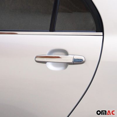 2003-2009 Toyota 4Runner Door Handle Cover Protector 4-Door S.Steel Chrome 8Pcs