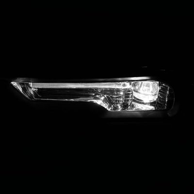 2018-2019 Ford Explorer LED Fog Lights Kit Chrome Housing/Clear Lens