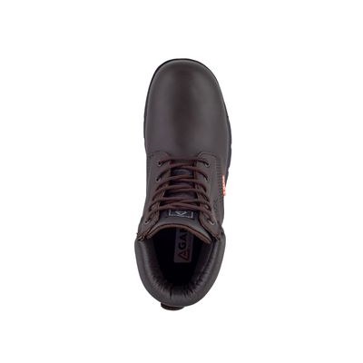 Bota 20 Flor entera Café Suela Tropa Hule