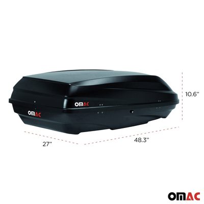 G3 Roof Box 7.8 cu ft PS UV-protected Matt Black Dual Side Opening