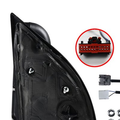 2003-2015 Ford F-250/350/450/550 Manual Towing Mirrors Smoke Lens &Turn Signal
