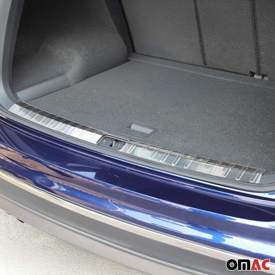 2018-2024 VW Tiguan Trunk Sill Cover Bumper Guard Protector Stainless Steel Silver 1Pc
