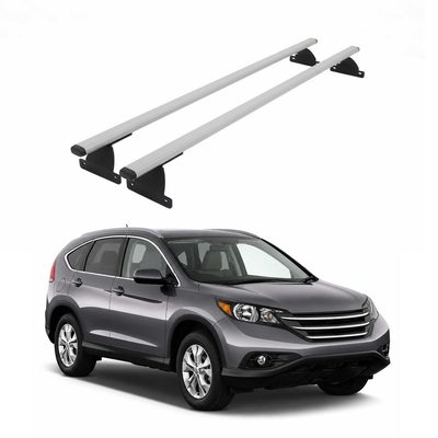 2012-2016 Honda CR-V Roof Rack Cross Bars Luggage Carrier Steel Silver 2 Pcs