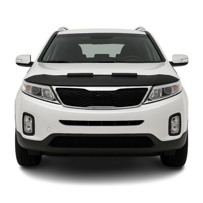 2011-2013 Kia Sorento Car Bonnet Mask Hood Bra Black 1 Pc