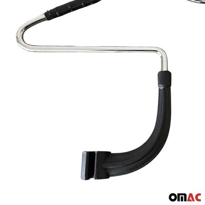 Steel Car Seat Headrest Jacket Coat Suit Clothes Hanger Automobile Usage Clothes 2 Pcs