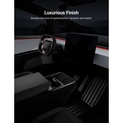 Dry Carbon Fiber Center Console Cup Holder for Cybertruck