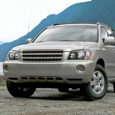 For Toyota Highlander 2001-2003 Factory Style Headlights Matte Black Housing Clear Lens