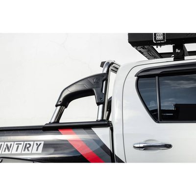 Sport Bar 4.0 Inox para NP300, Hilux, Tacoma, Ranger, Frison T6, Frison T8, Landtrek y S10