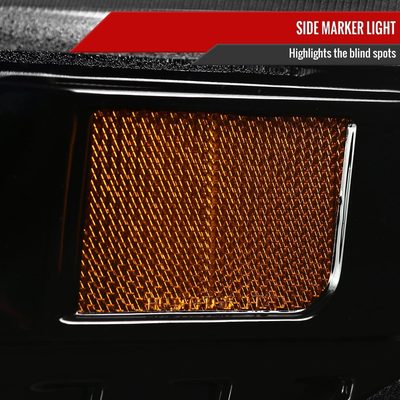 2014-2021 Toyota Tundra LED CBar Projector Headlights LED Signal Lights Black