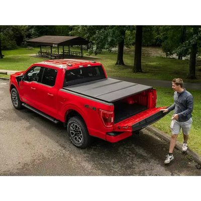 Tapa plegable rigida Solid fold ALX 6.5' para F-150 / Lobo 21 - 26 Reg Cab