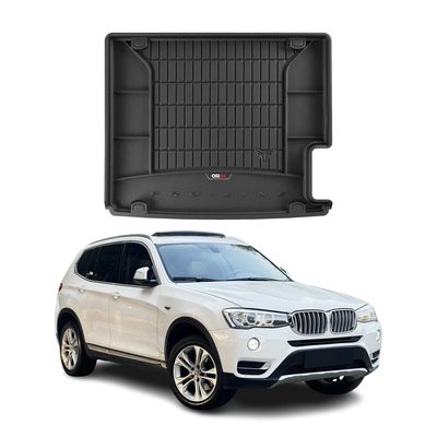 2011-2017 BMW X3 F25 Premium Cargo Liner Trunk Mat All Weather Heavy Duty Black