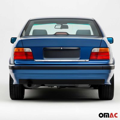 1992-1998 BMW 3 Series E36 Sedan Rear Trunk Molding Trim Stainless Steel