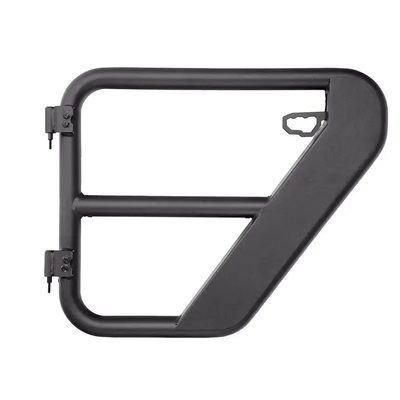 Puertas Tubulares Delanteras Fortis c/Espejos Rugged Ridge para Wrangler JL / Gladiator 18-24 2D/4D