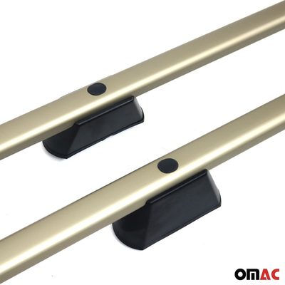 2016-2024 Mercedes Metris L2 MWB Roof Rack Rails Side Rails Bronze