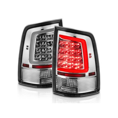 Anzo Red and Chrome LED Tail Lights 311320