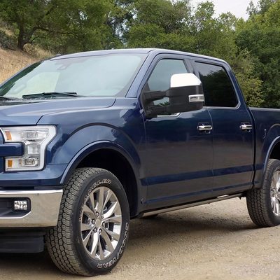 2015-2020 Ford F-150 Heated 8Pin/22Pin Chrome Towing Mirrors & Turn Signal