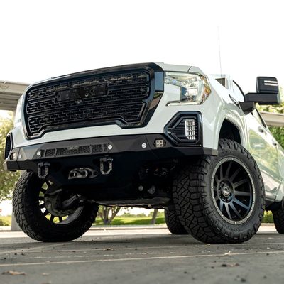 2019-2020 GMC Sierra 1500 Glossy Black ABS Mesh Grille