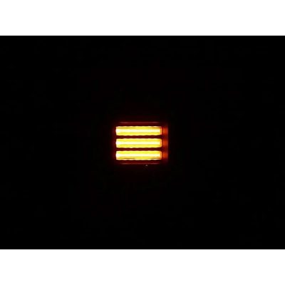 AlphaRex LUXX Series Topo-Etch Black LED Tail Lights 620058
