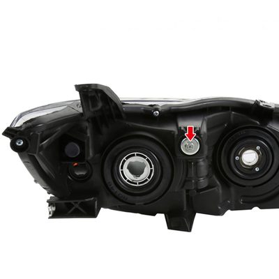 2015-2017 Toyota Camry Projector Headlights w/ Amber Reflectors Chrome/Clear