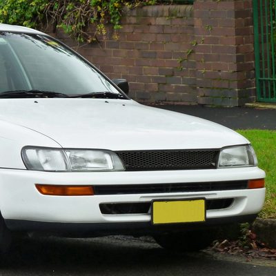 1993-1997 Toyota Corolla Black ABS Mesh Grille