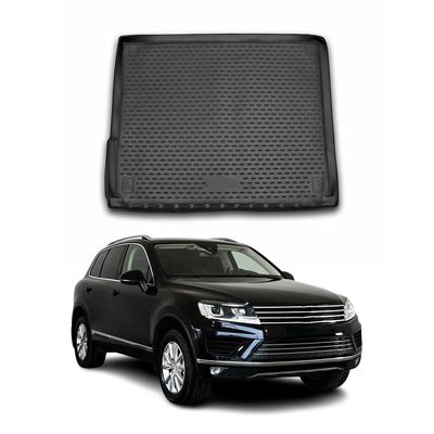 2015-2018 VW Touareg Cargo Liner Trunk Mat All Weather Black