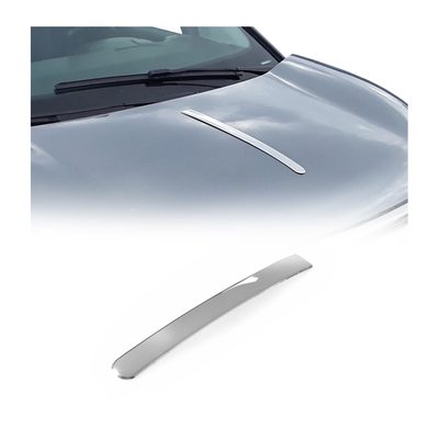 2007-2014 Nissan Qashqai Front Hood Bonnet Strip Styling Trim Stainless Steel Silver