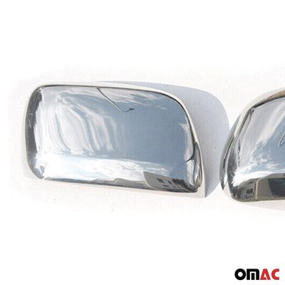 2008-2021 Toyota Land Cruiser W/O Signal Side Mirror Cover Caps Stainless Steel