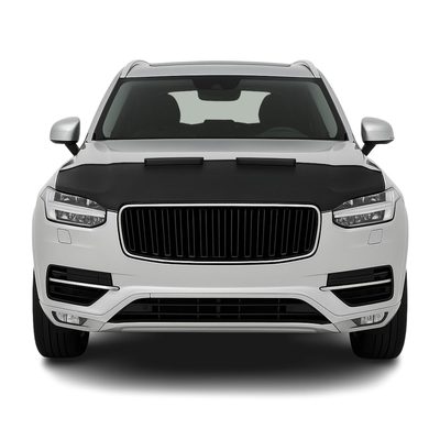 2016-2024 Volvo XC90 2016-2024 Pre-FL Car Bonnet Mask Hood Bra Black 1 Pc