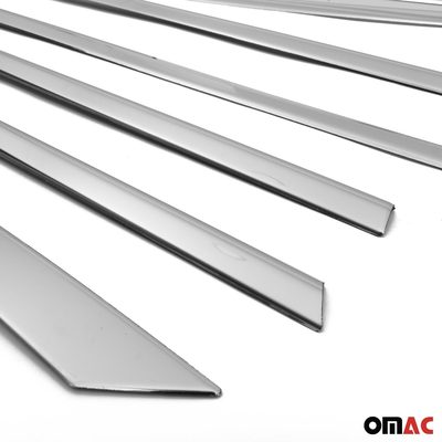 2021-2026 Hyundai Elantra SD Window Molding Trim Streamer Stainless Steel 12 Pcs