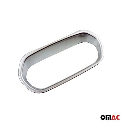 2015-2018 Jeep Renegade Air Condition Switch Trim Frame Matte Silver Chrome