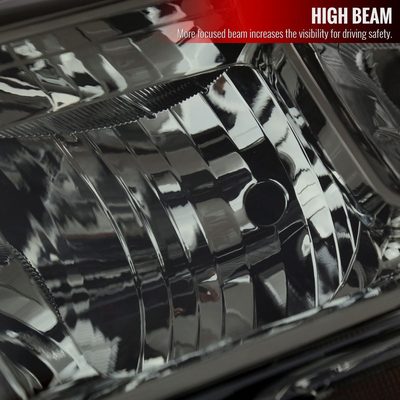 2019-2024 Dodge RAM 2500/3500/4500/5500 Factory Style Headlights Chrome/Smoke