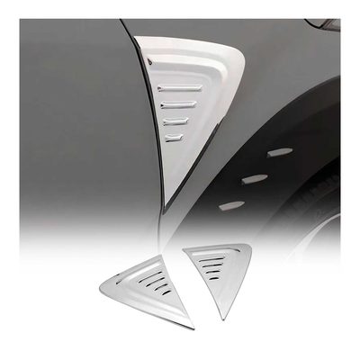 2018-2022 Toyota C-HR Side Door Molding Trim Skirt Garnish Silver 2 Pcs