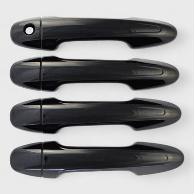 2013-2018 Toyota RAV4 Door Handle Cover Gloss Black 8Pcs ABS Plastic